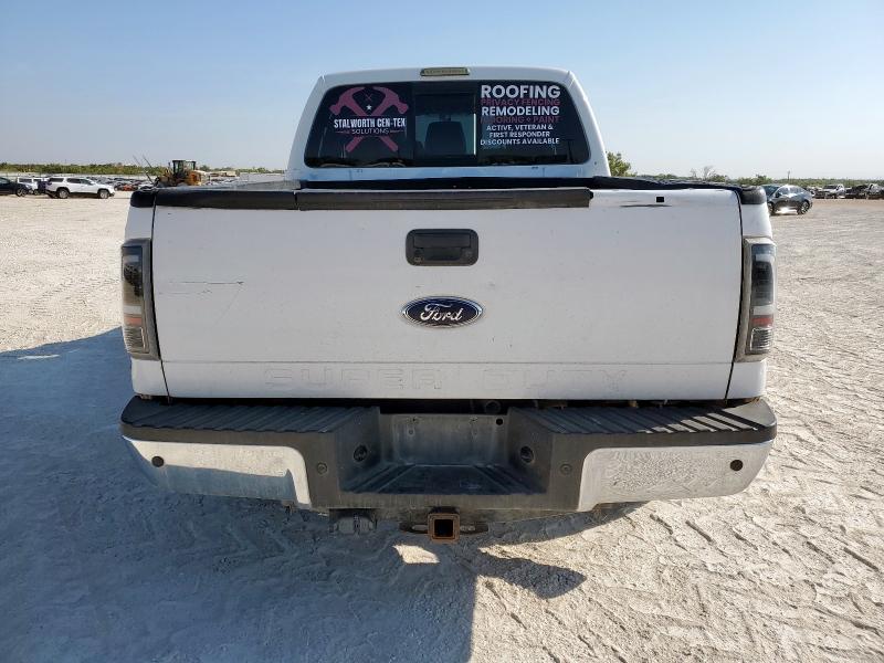 1FT7W2BTXBEB30664 - 2011 FORD F250 SUPER DUTY WHITE photo 6