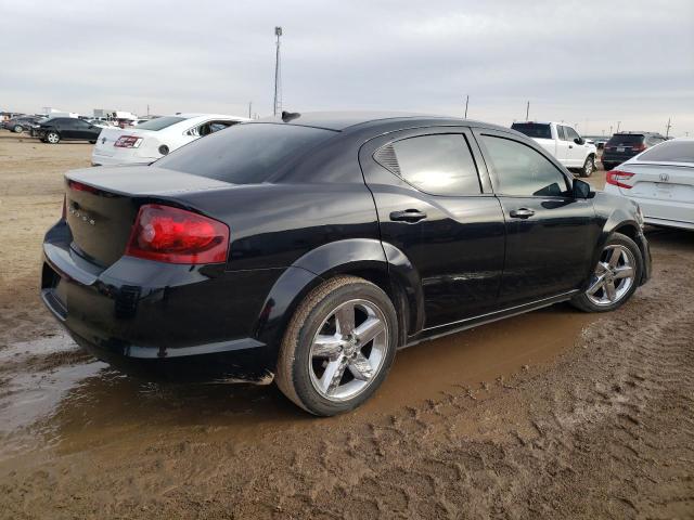 1C3CDZAB8DN657728 - 2013 DODGE AVENGER SE BLACK photo 3