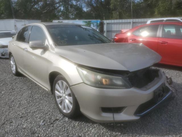 1HGCR2F71DA238606 - 2013 HONDA ACCORD EX GOLD photo 4