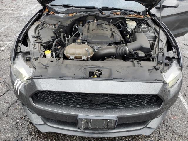 1FA6P8TH2H5310189 - 2017 FORD MUSTANG GRAY photo 11