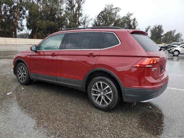 3VV3B7AX2KM006847 - 2019 VOLKSWAGEN TIGUAN SE RED photo 2