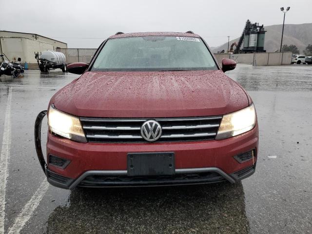 3VV3B7AX2KM006847 - 2019 VOLKSWAGEN TIGUAN SE RED photo 5