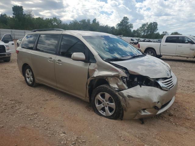 5TDKZ3DC3HS861573 - 2017 TOYOTA SIENNA LE თაფლისფერი ფოტო 4