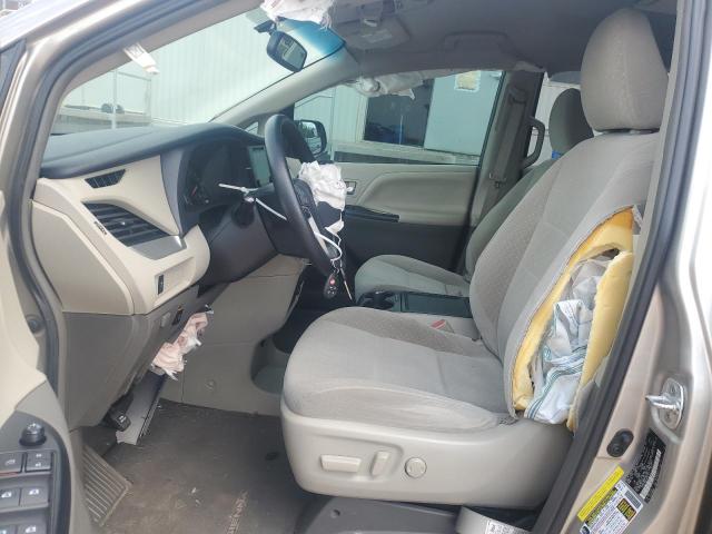 5TDKZ3DC3HS861573 - 2017 TOYOTA SIENNA LE თაფლისფერი ფოტო 7