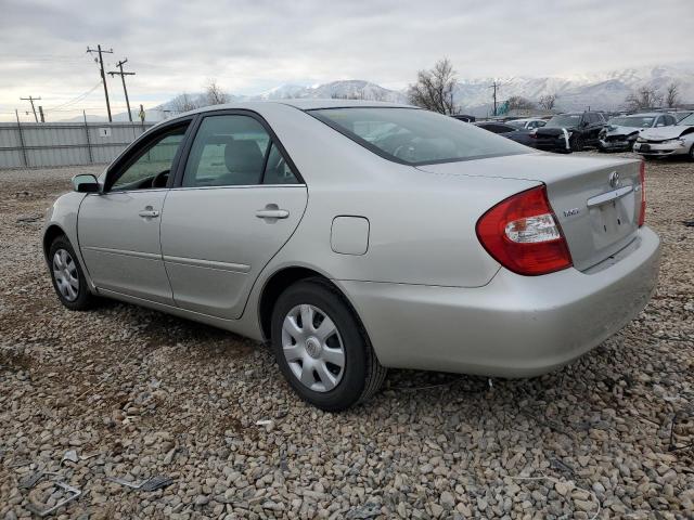 4T1BE32K13U738893 - 2003 TOYOTA CAMRY LE SILVER photo 2