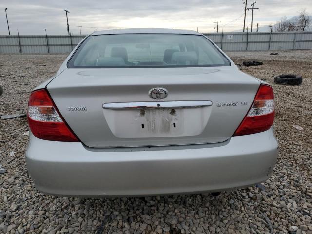 4T1BE32K13U738893 - 2003 TOYOTA CAMRY LE SILVER photo 6