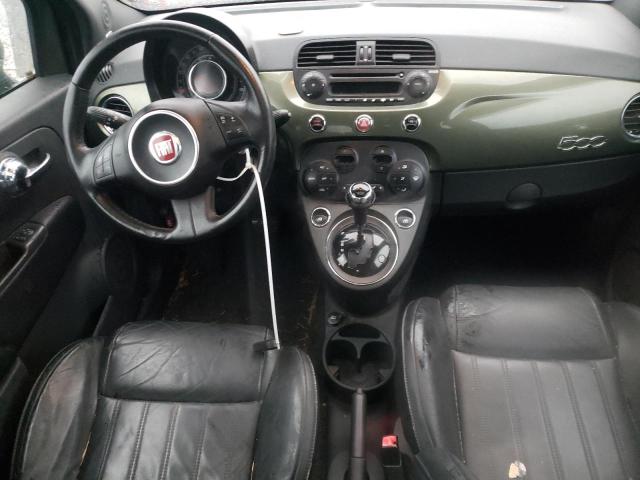 3C3CFFBR3DT598236 - 2013 FIAT 500 SPORT GREEN photo 8