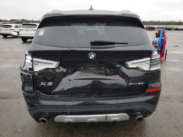 5UXTY5C01M9G49355 - 2021 BMW X3 XDRIVE30I BLACK photo 6