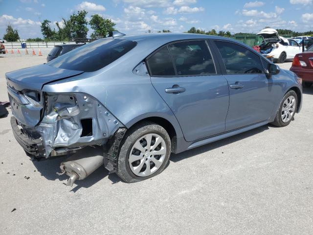 5YFEPRAE7LP101319 - 2020 TOYOTA COROLLA LE BLUE photo 3