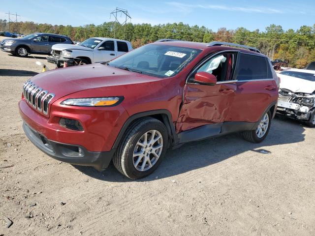 1C4PJLCS2GW108556 - 2016 JEEP CHEROKEE LATITUDE MAROON photo 1