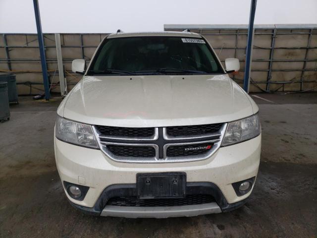 3C4PDCDG5DT715960 - 2013 DODGE JOURNEY CREW WHITE photo 5