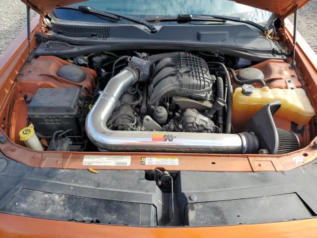 2B3CJ4DG8BH565783 - 2011 DODGE CHALLENGER ORANGE photo 11