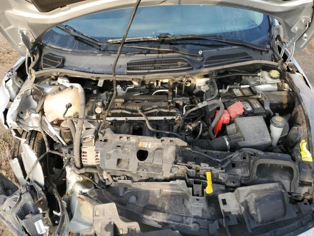 3FADP4BJ3JM119918 - 2018 FORD FIESTA SE SILVER photo 11