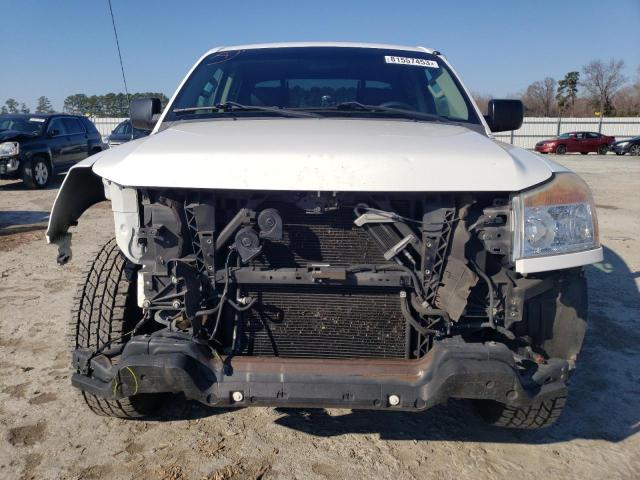 1N6BA0EJ4CN308204 - 2012 NISSAN TITAN S WHITE photo 5