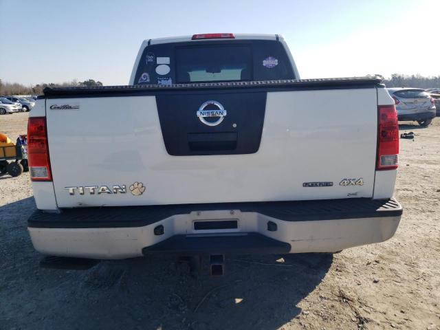 1N6BA0EJ4CN308204 - 2012 NISSAN TITAN S WHITE photo 6