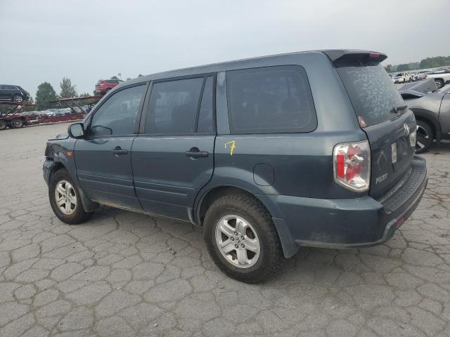 5FNYF281X6B002018 - 2006 HONDA PILOT LX BLUE photo 2