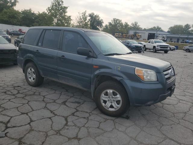 5FNYF281X6B002018 - 2006 HONDA PILOT LX BLUE photo 4