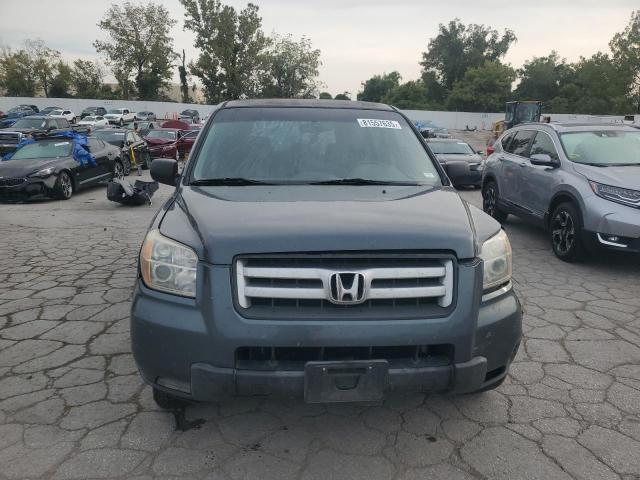 5FNYF281X6B002018 - 2006 HONDA PILOT LX BLUE photo 5