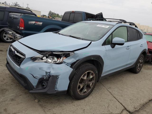 JF2GTAEC7LH277573 - 2020 SUBARU CROSSTREK PREMIUM BLUE photo 1