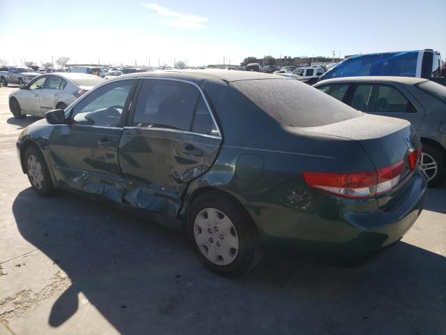 JHMCM563X3C012142 - 2003 HONDA ACCORD LX GREEN photo 2