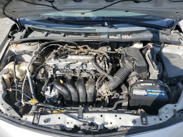 1NXBU40E79Z032431 - 2009 TOYOTA COROLLA BASE Сріблястий фото 11