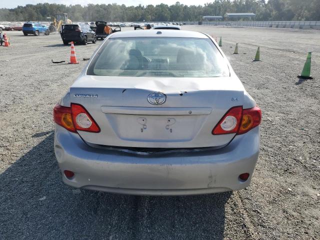 1NXBU40E79Z032431 - 2009 TOYOTA COROLLA BASE Сріблястий фото 6