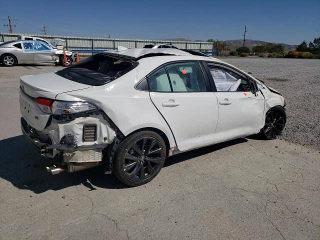 5YFP4MCE5PP151272 - 2023 TOYOTA COROLLA SE თეთრი ფოტო 3