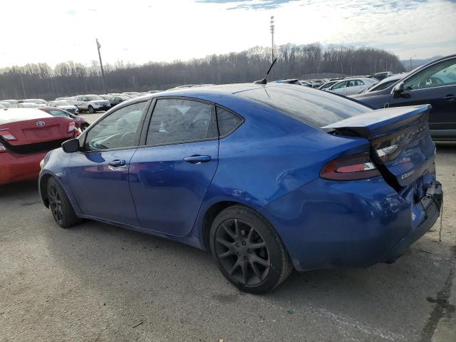 1C3CDFBBXED768379 - 2014 DODGE DART SXT BLUE photo 2