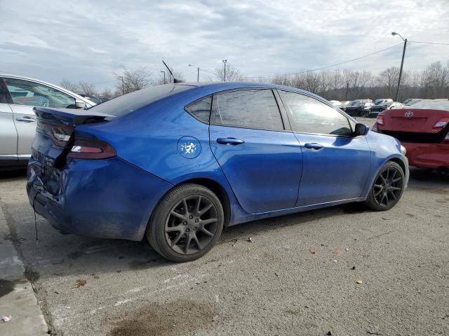 1C3CDFBBXED768379 - 2014 DODGE DART SXT BLUE photo 3