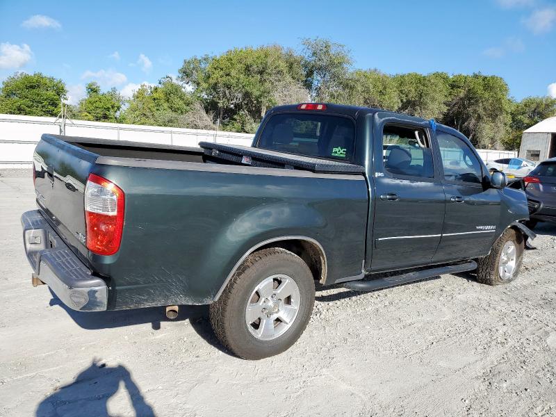 5TBET34156S546602 - 2006 TOYOTA TUNDRA DOUBLE CAB SR5 GREEN photo 3