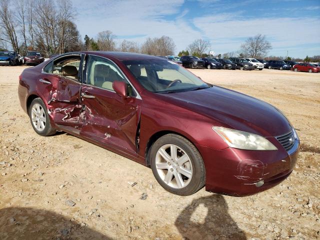 JTHBJ46G882233981 - 2008 LEXUS ES 350 BURGUNDY photo 4