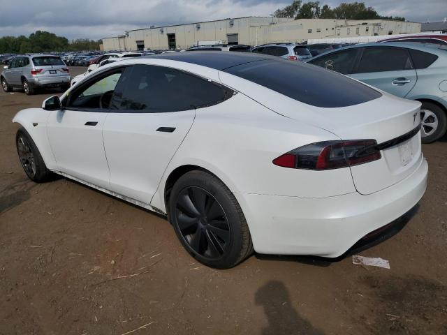 5YJSA1E50MF455437 - 2021 TESLA MODEL S 白色 照片 2