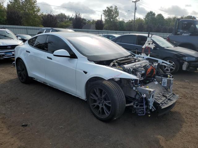 5YJSA1E50MF455437 - 2021 TESLA MODEL S 白色 照片 4