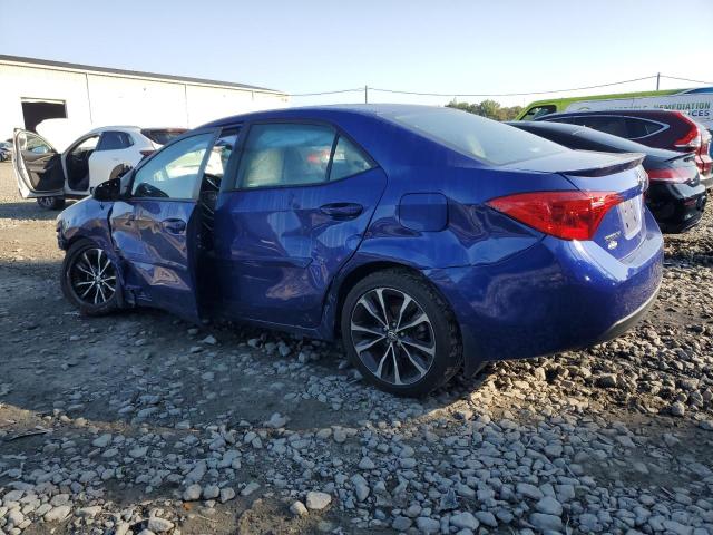 2T1BURHE1HC855213 - 2017 TOYOTA COROLLA L BLUE photo 2