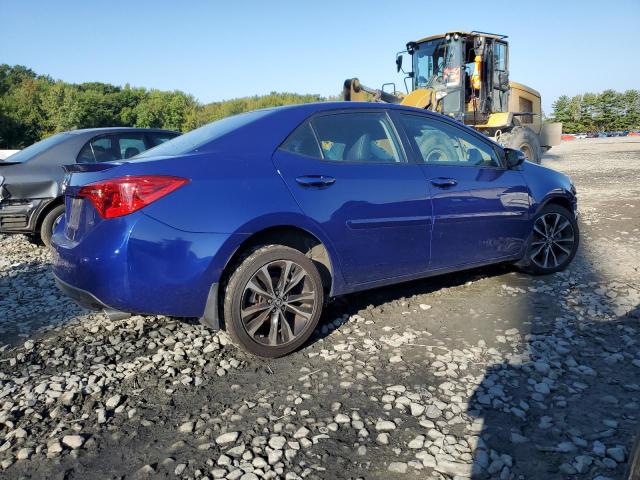 2T1BURHE1HC855213 - 2017 TOYOTA COROLLA L BLUE photo 3