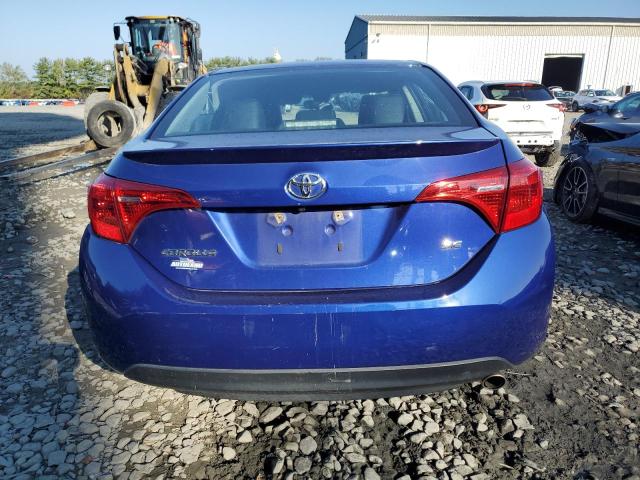2T1BURHE1HC855213 - 2017 TOYOTA COROLLA L BLUE photo 6