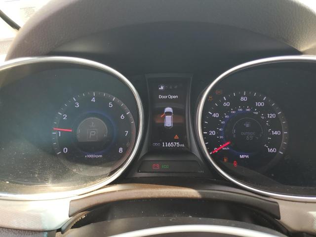 5XYZU3LB1DG021322 - 2013 HYUNDAI SANTA FE S WHITE photo 9