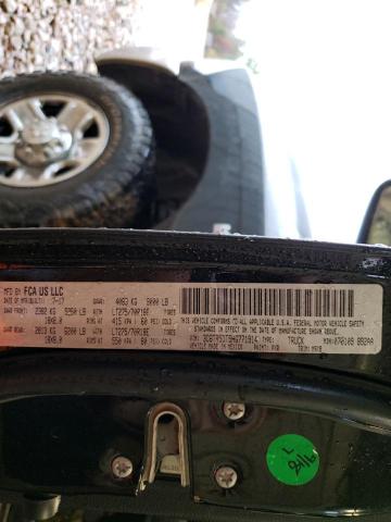 3C6TR5DT5HG771914 - 2017 RAM 2500 SLT შავი ფოტო 12