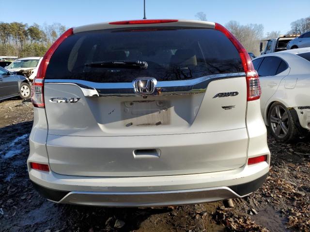 5J6RM4H54GL128666 - 2016 HONDA CR-V EX WHITE photo 6