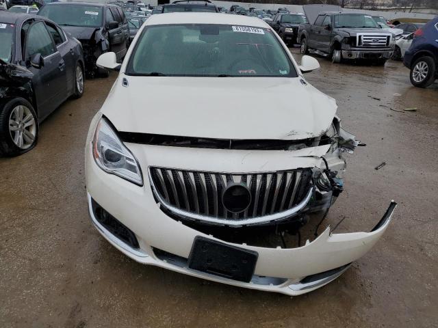 2G4GN5EX1E9223899 - 2014 BUICK REGAL PREMIUM WHITE photo 5