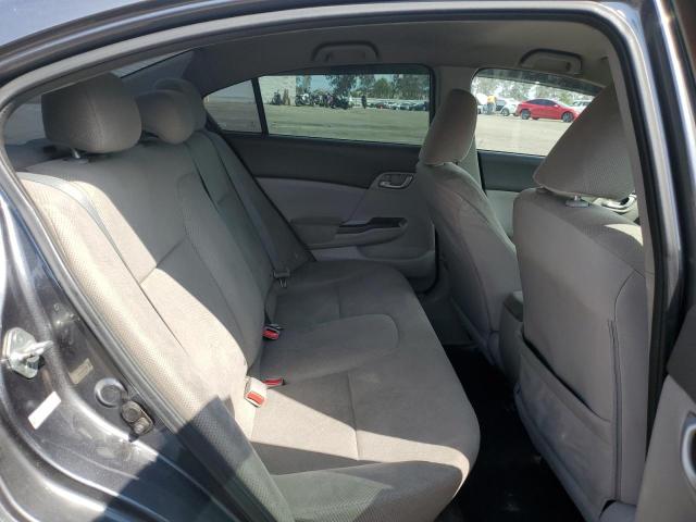 19XFB2F5XCE337001 - 2012 HONDA CIVIC LX GRAY photo 10
