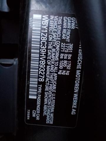 WBY1Z8C39HV893278 - 2017 BMW I3 REX BLACK photo 12