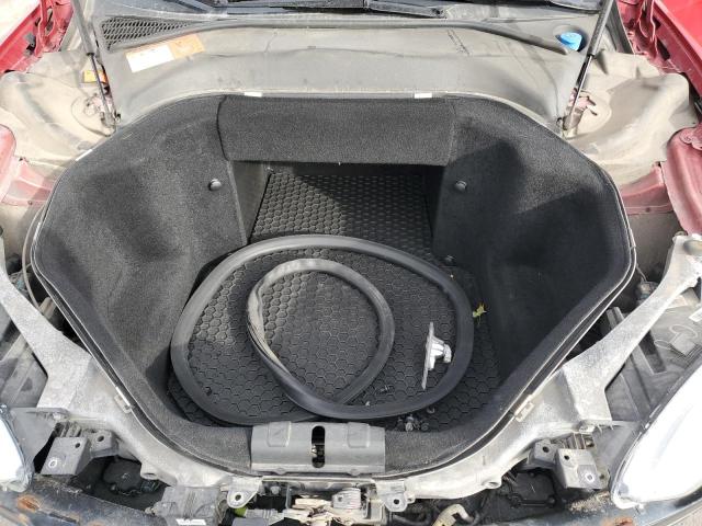 5YJSA1H13EFP36478 - 2014 TESLA MODEL S RED photo 11