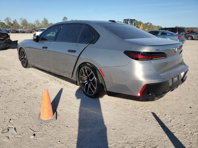 WBA33EJ09PCL80977 - 2023 BMW 760 XI GRAY photo 2