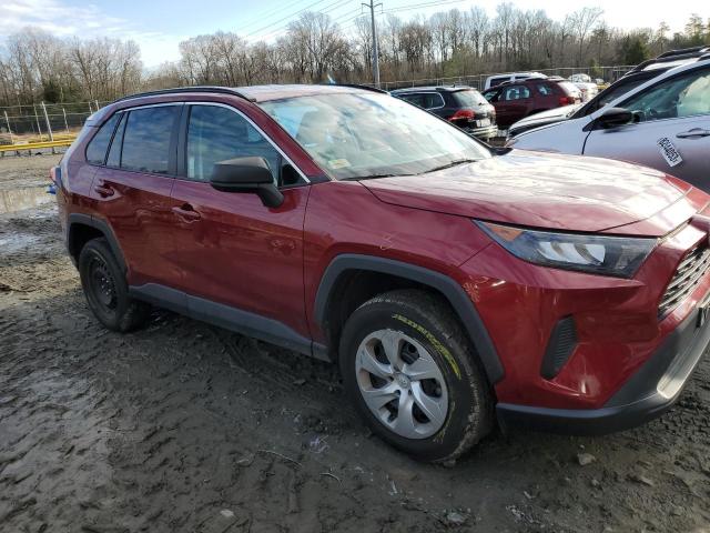 2T3F1RFVXMW183603 - 2021 TOYOTA RAV4 LE RED photo 4