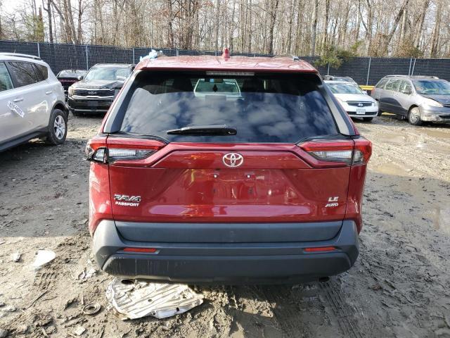 2T3F1RFVXMW183603 - 2021 TOYOTA RAV4 LE RED photo 6