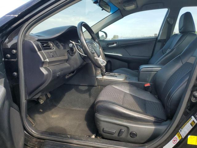 4T1BF1FK2CU173050 - 2012 TOYOTA CAMRY BASE BLACK photo 7