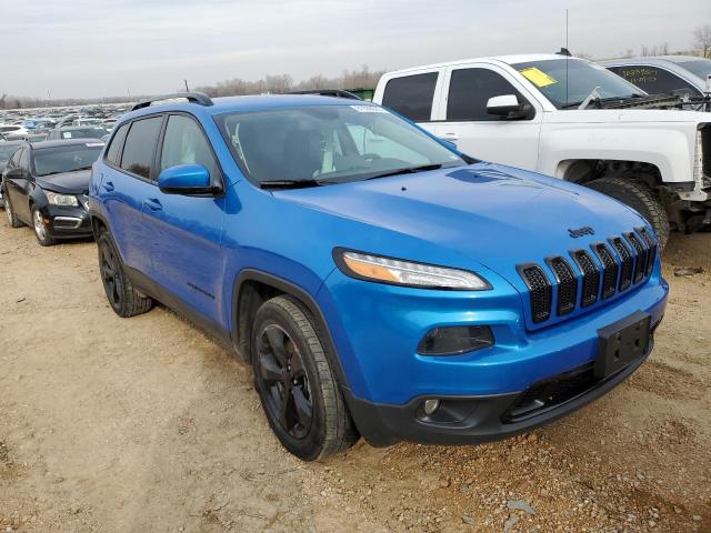 1C4PJMCB0JD530821 - 2018 JEEP CHEROKEE LATITUDE BLUE photo 4