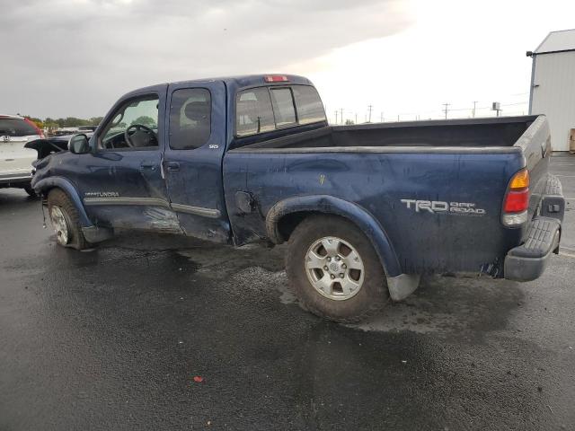 5TBBT44133S381413 - 2003 TOYOTA TUNDRA ACCESS CAB SR5 BLUE photo 2