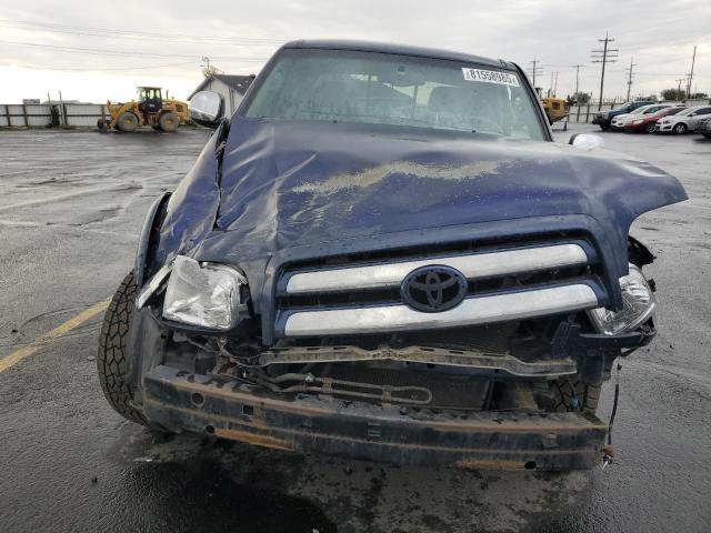 5TBBT44133S381413 - 2003 TOYOTA TUNDRA ACCESS CAB SR5 BLUE photo 5